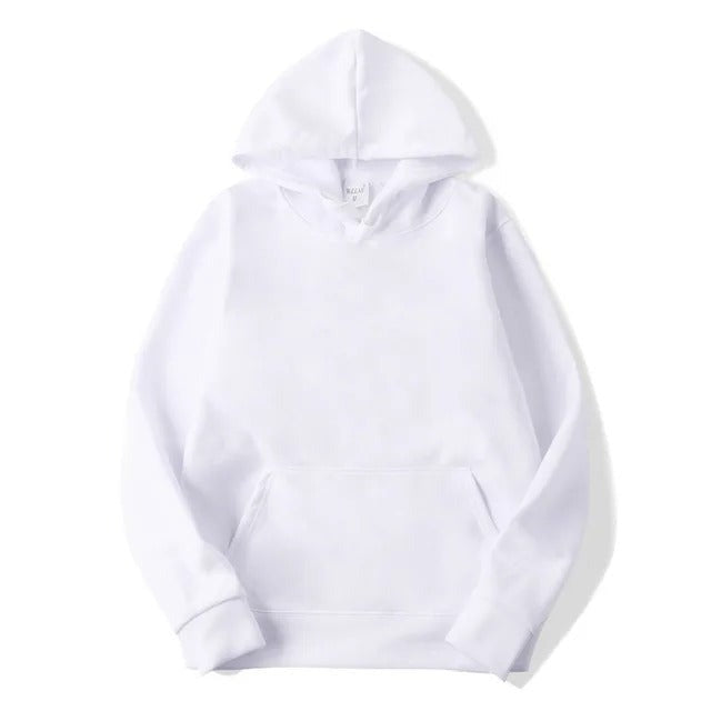 Hoodie sweat à capuche uni basique