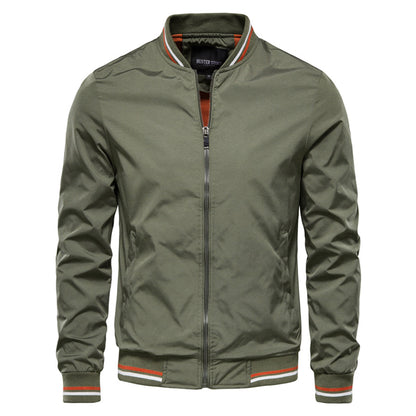 Veste bomber élégante zippée