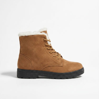 Bottines montantes fourrées style casual