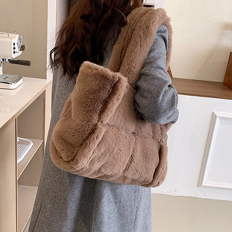 Dante Pipa Sac à main poupée douillet pour femmes en hiver