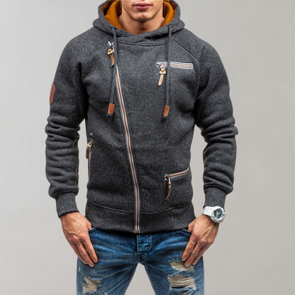 Hoodie zippé chic et confortable