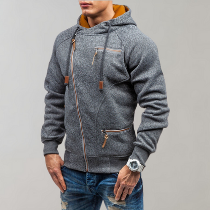 Hoodie zippé chic et confortable