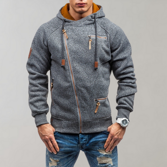 Hoodie zippé chic et confortable