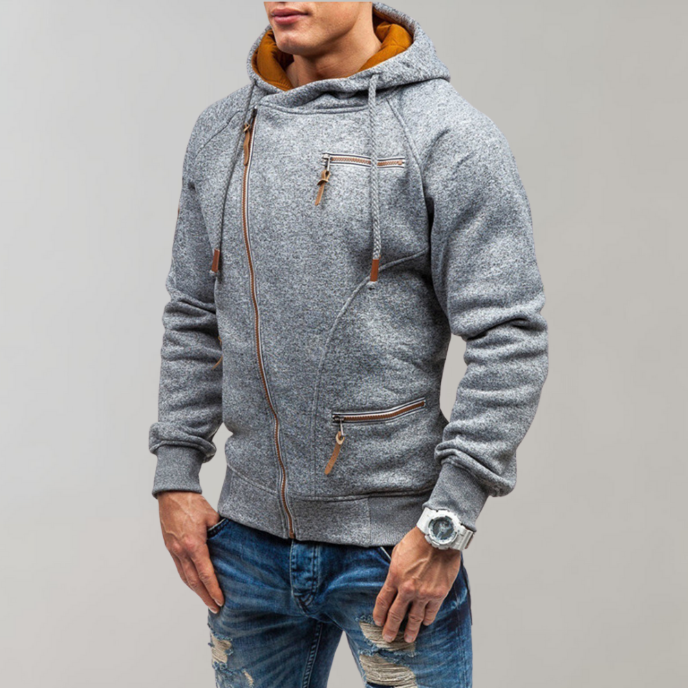 Hoodie zippé chic et confortable