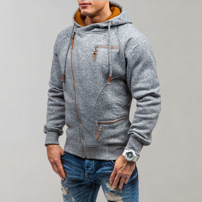 Hoodie zippé chic et confortable