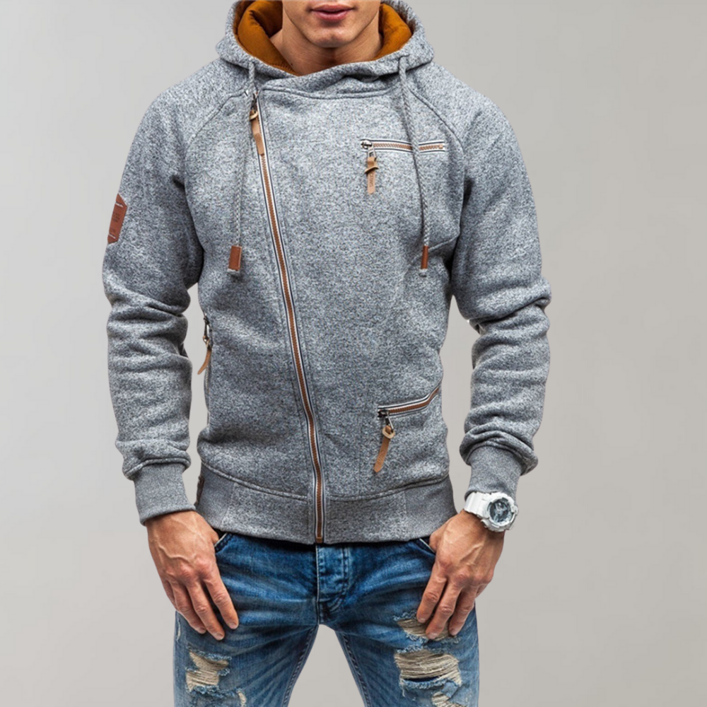 Hoodie zippé chic et confortable