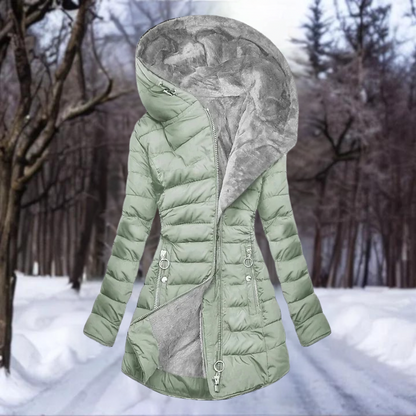 Long Classy and Cozy Fleece Coat