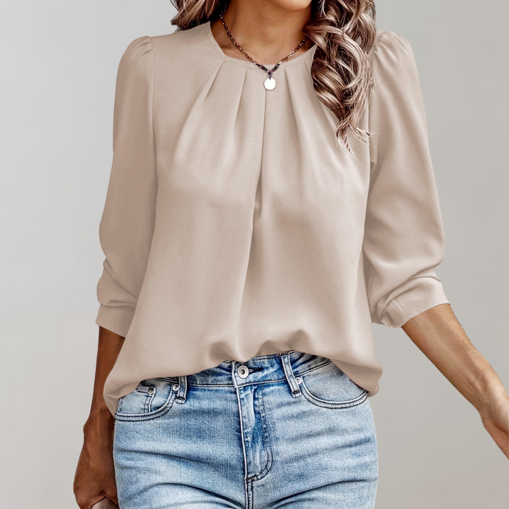 Blouse au style doux et romantique pour femme