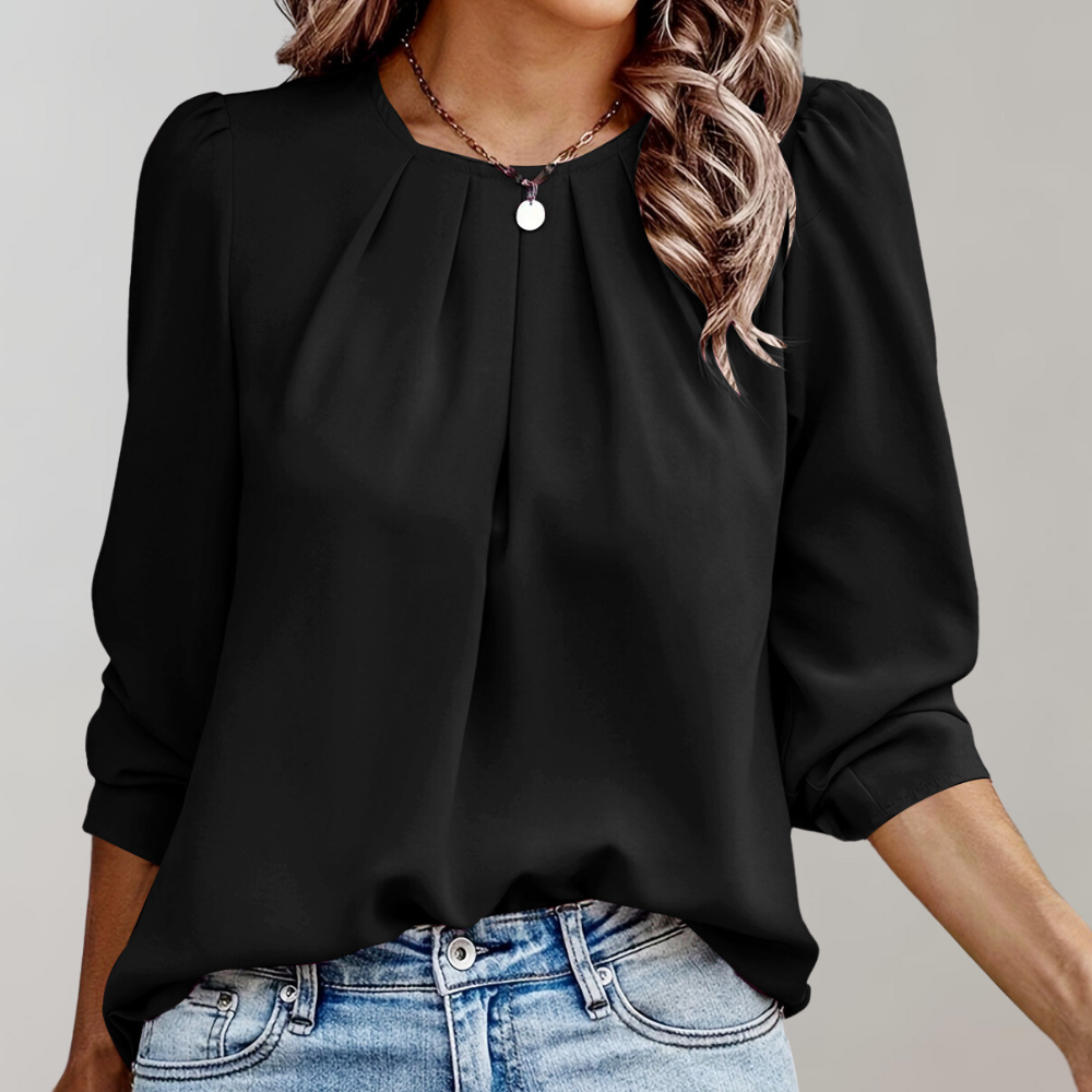 Blouse au style doux et romantique pour femme