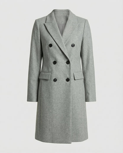 Warmer Damen-Trenchcoat für den Winter