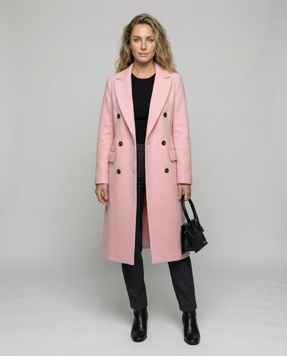 Warmer Damen-Trenchcoat für den Winter