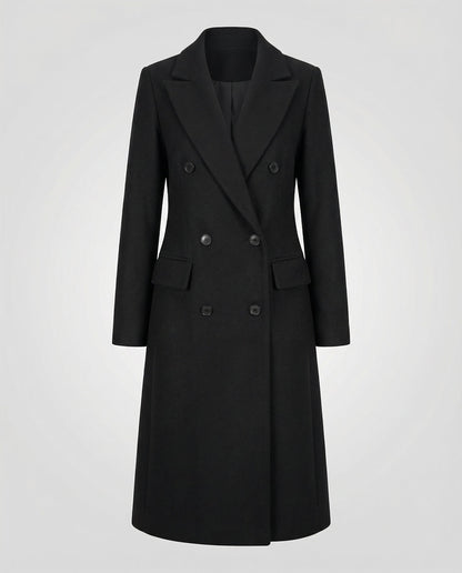 Warmer Damen-Trenchcoat für den Winter
