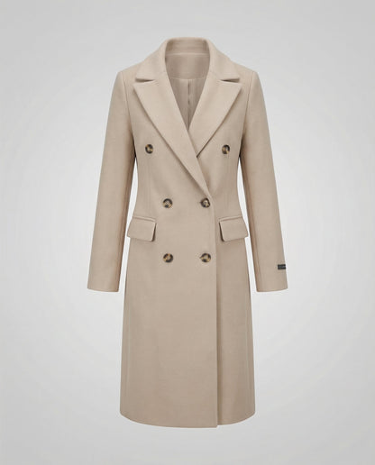 Warmer Damen-Trenchcoat für den Winter