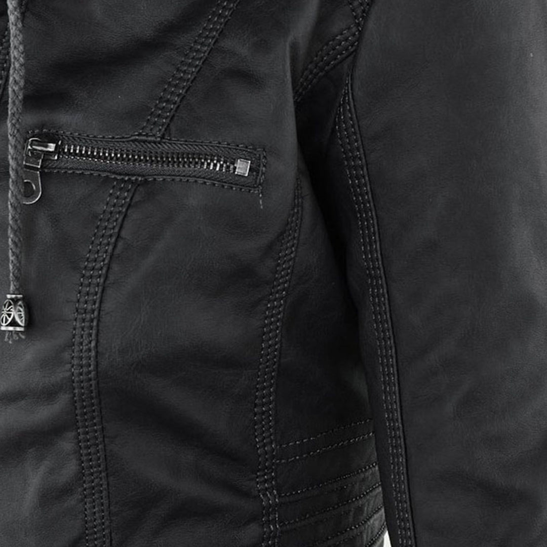 Veste chic imperméable avec capuche