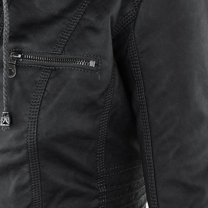 Veste chic imperméable avec capuche