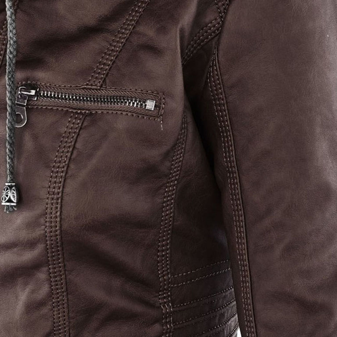 Veste chic imperméable avec capuche