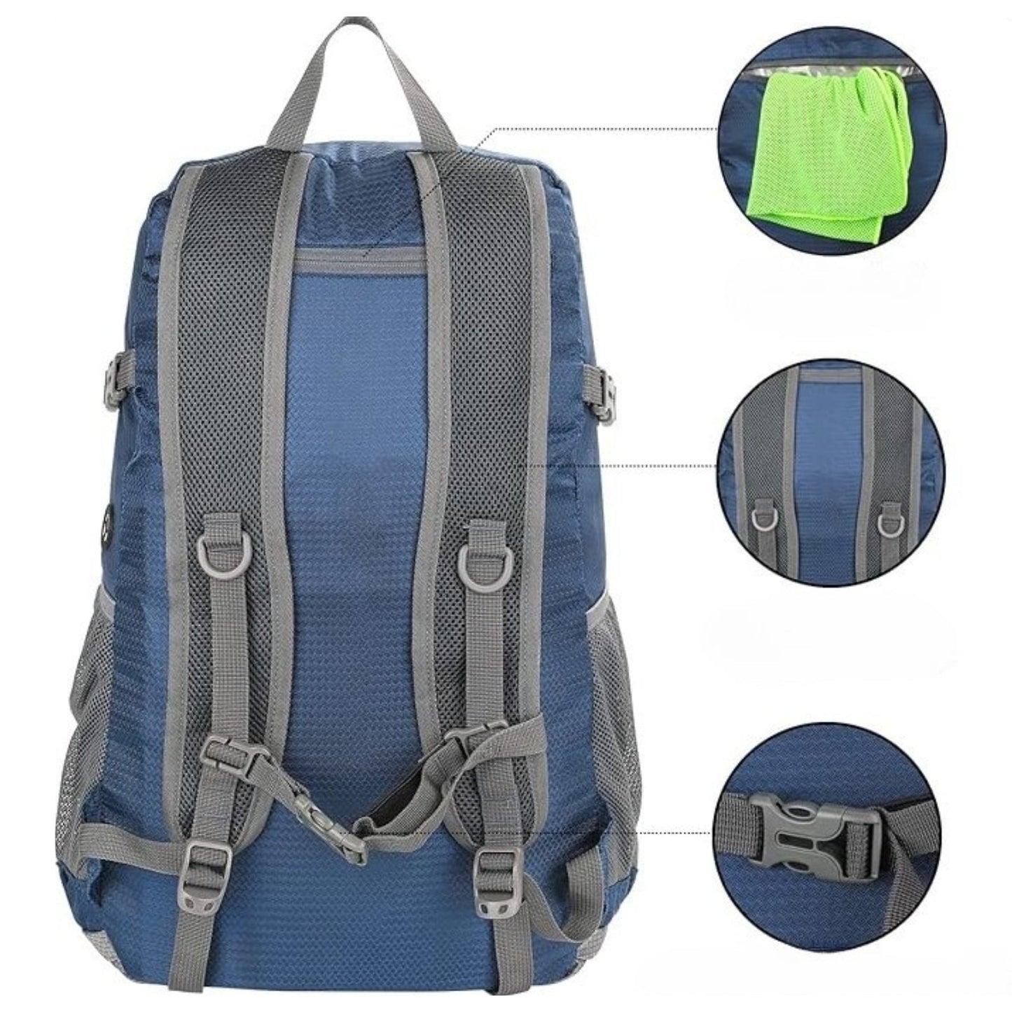 Sac à Dos de Randonnée 30L Légèreté Idéale pour Aventures en Plein Air