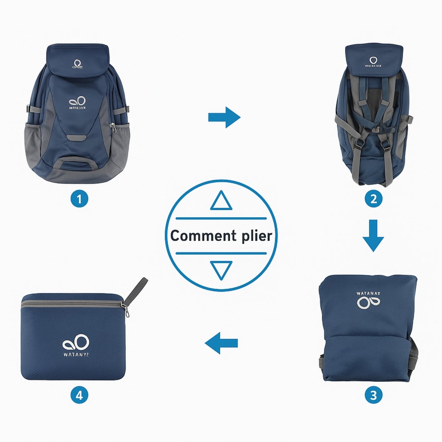 Sac à Dos de Randonnée 30L Légèreté Idéale pour Aventures en Plein Air