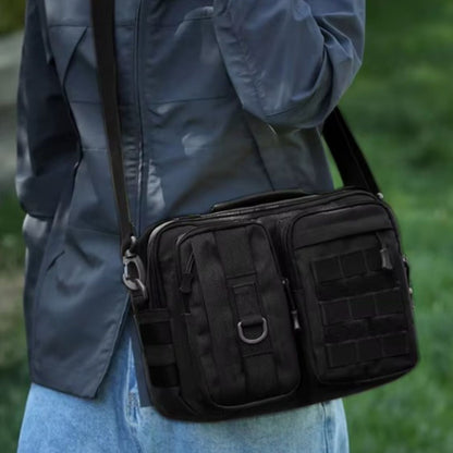 Sac Bandoulière Homme Style Militaire Pratique et Fonctionnel