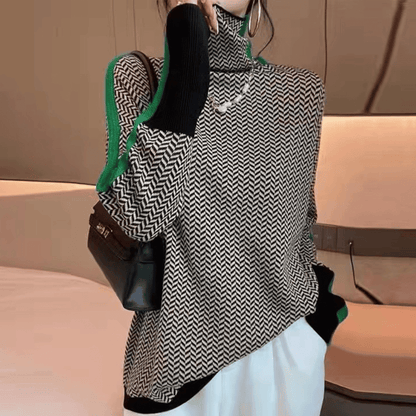 Pull col roulé chic et confortable