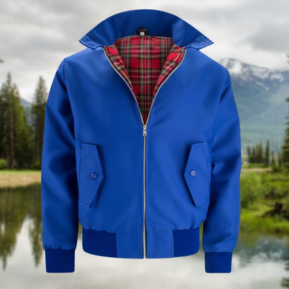 Harrington-Jacke chic à col montant