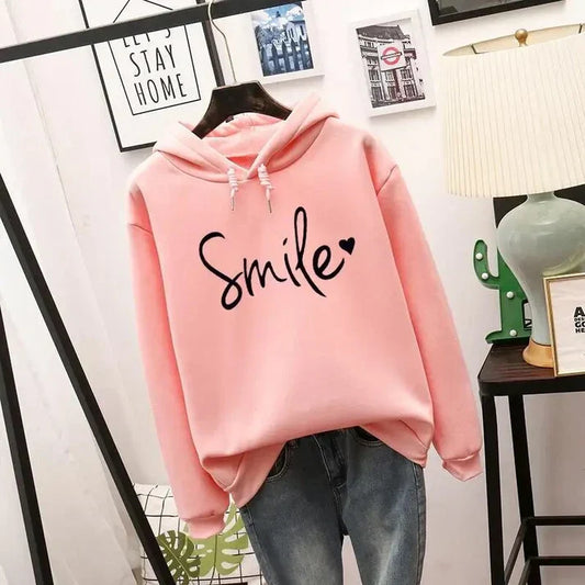 Hoodie Décontracté Chic avec Message Positif