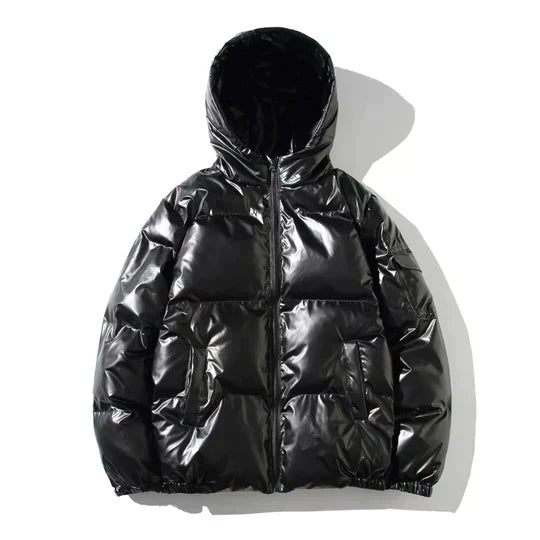 Puffer jacket élégante résistante au vent