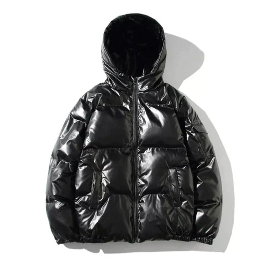 Puffer jacket élégante résistante au vent