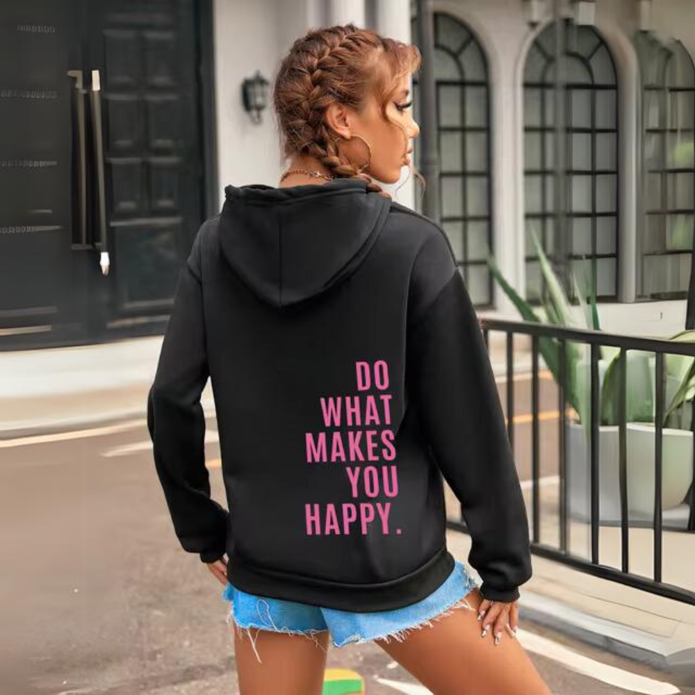 Sweatshirt moderne chic en coton premium