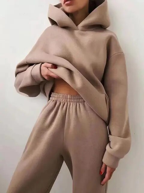 Hoodie Chic Confortable et Élégant avec Ensemble