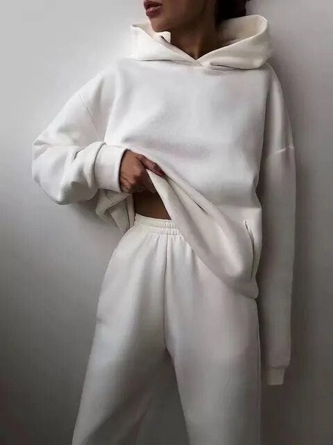 Hoodie Chic Confortable et Élégant avec Ensemble