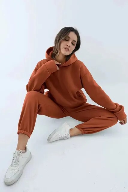 Hoodie Chic Confortable et Élégant avec Ensemble