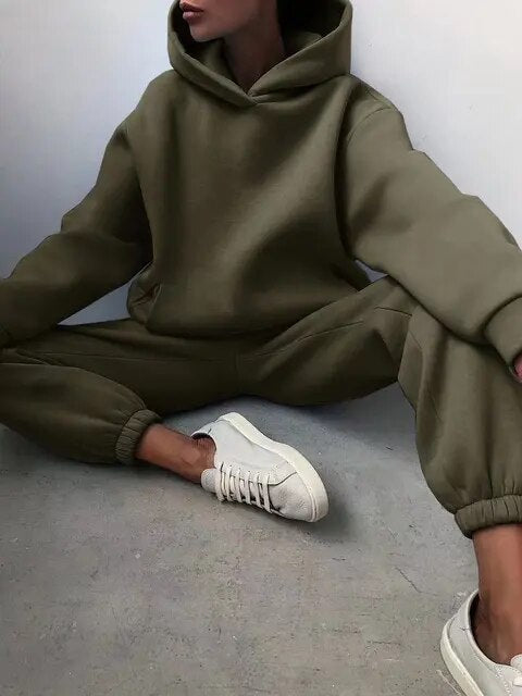 Hoodie Chic Confortable et Élégant avec Ensemble