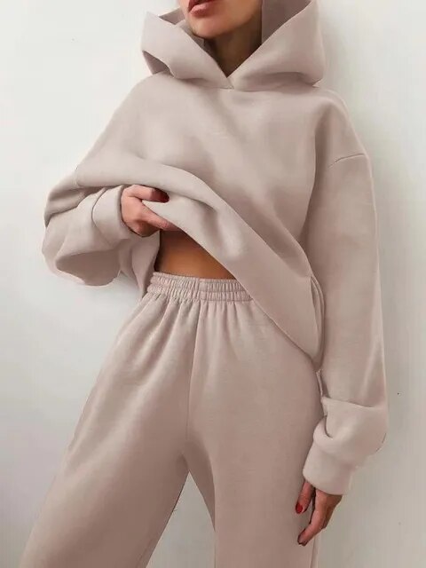 Hoodie Chic Confortable et Élégant avec Ensemble