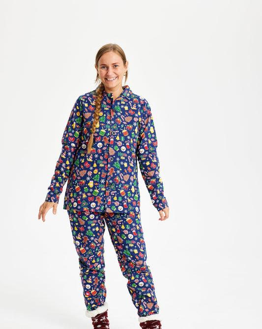 Ensemble Pyjama de Noël Femme Confort