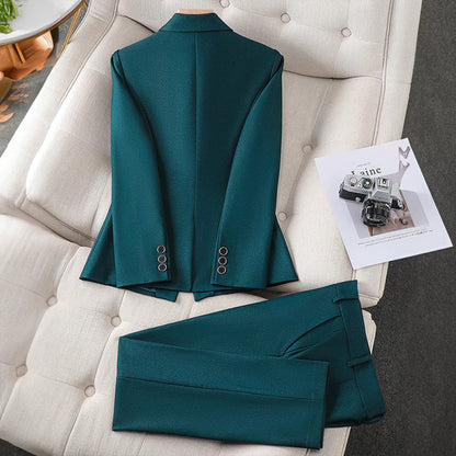 Stijlvol blazer- en broekpak voor dames - Chic mode