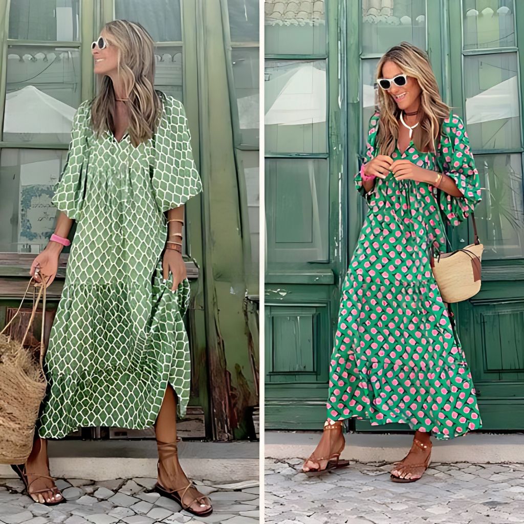 Casual dress with a chic style, comfortable for everyday wear