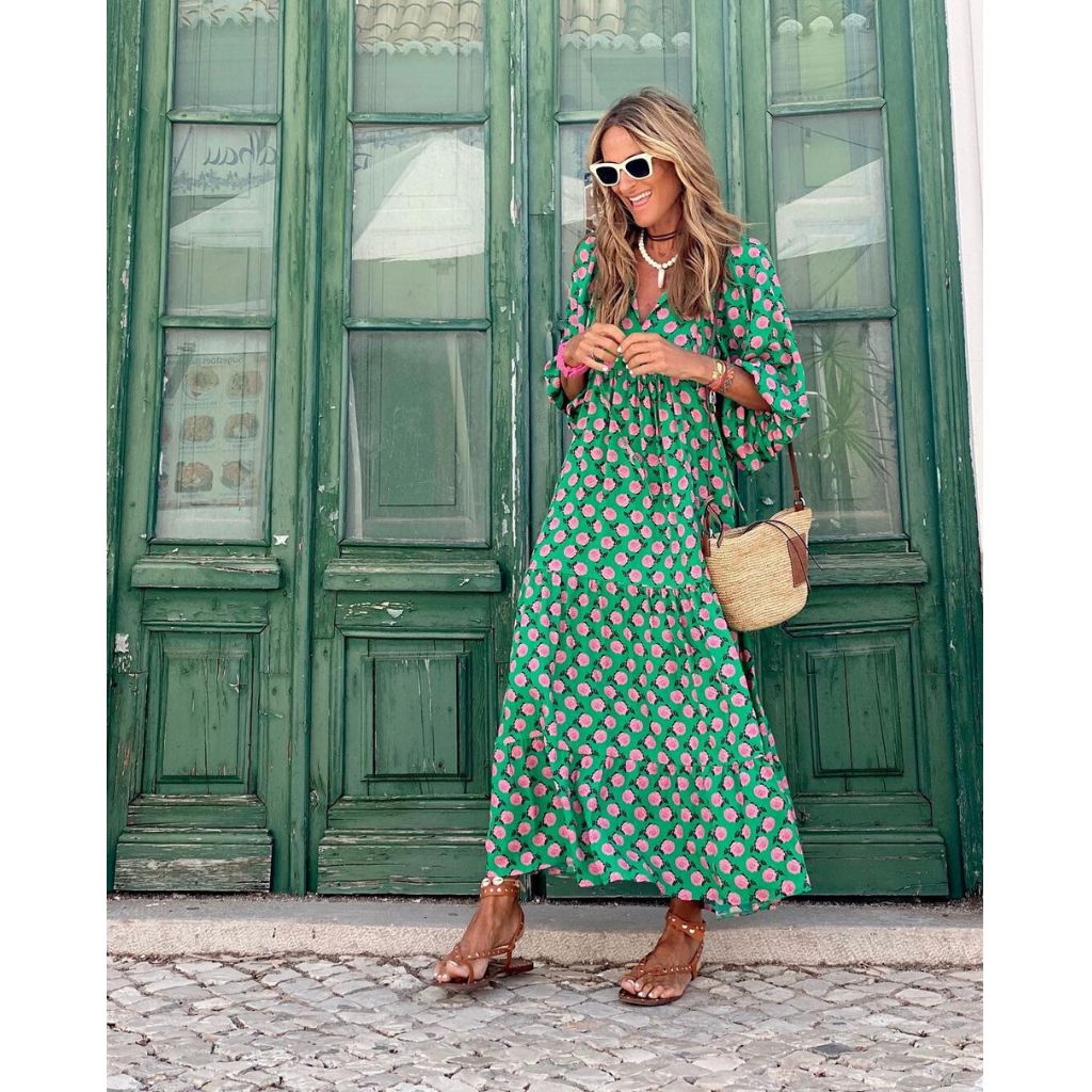 Casual dress with a chic style, comfortable for everyday wear