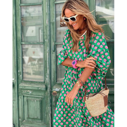 Casual dress with a chic style, comfortable for everyday wear