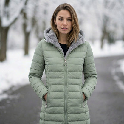 Long Classy and Cozy Fleece Coat