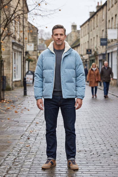 Warm Puffer Jacket for men