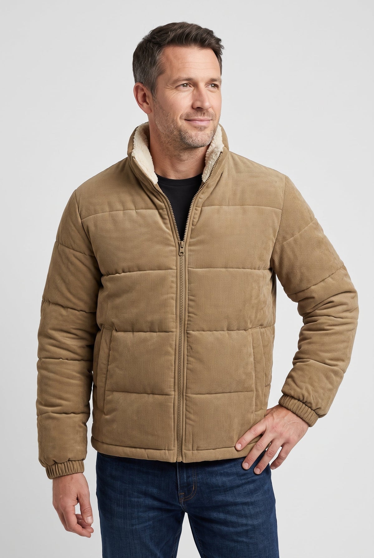Warm Puffer Jacket for men