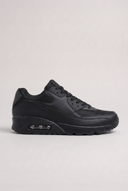 Air Cushion Sneakers with Lace Up Front and Padded Collar for Men