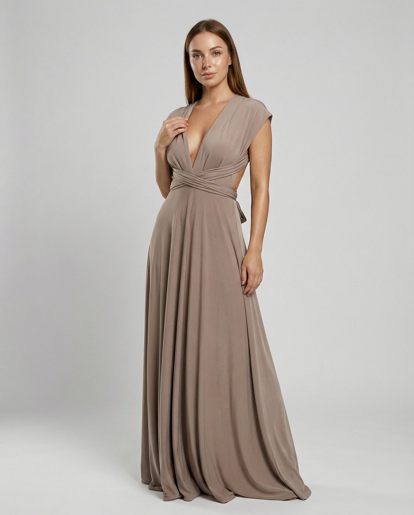 Robe portefeuille multiway femme avec plus de 50 façons de porter