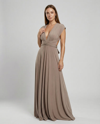 Robe portefeuille multiway femme avec plus de 50 façons de porter