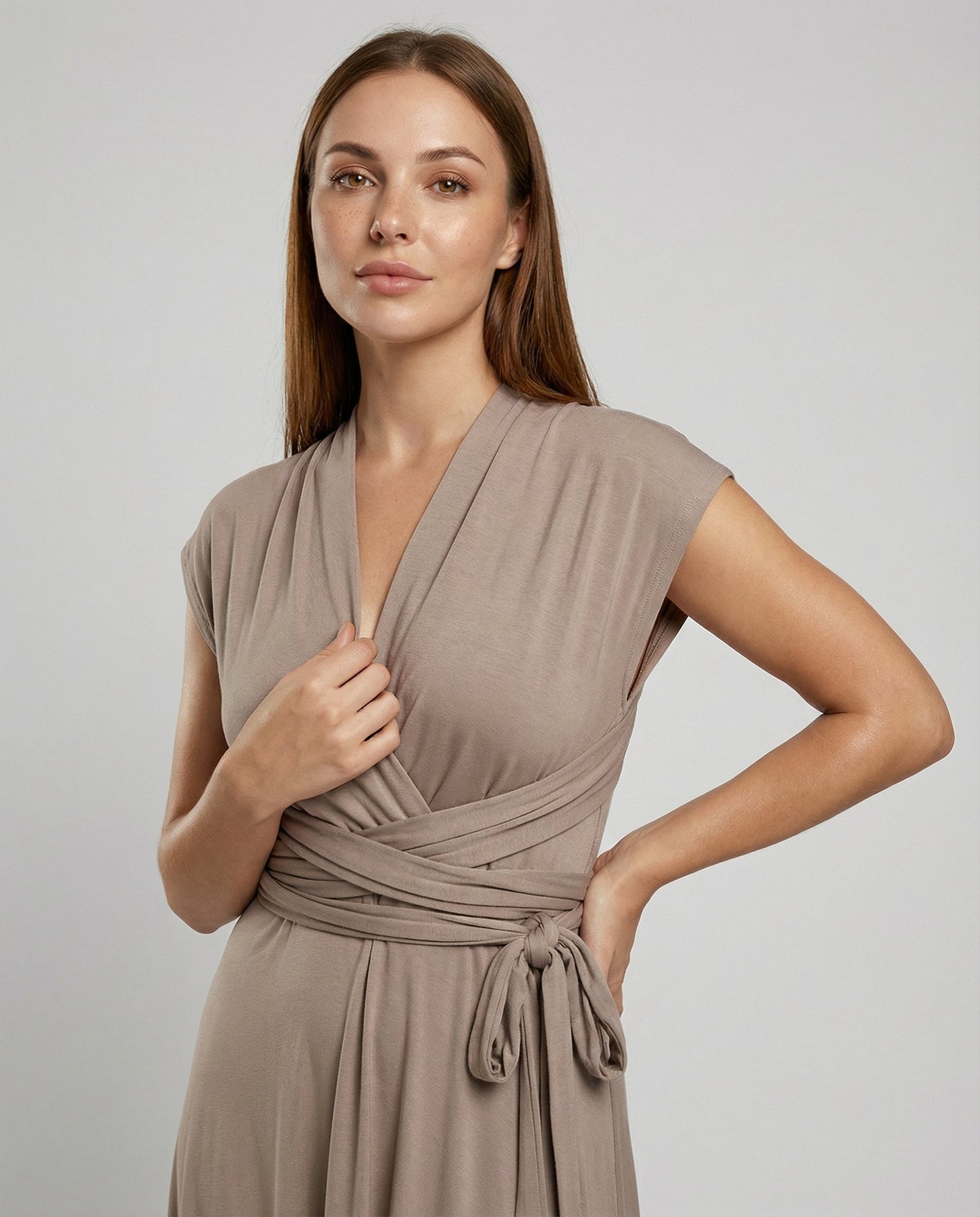 Robe portefeuille multiway femme avec plus de 50 façons de porter