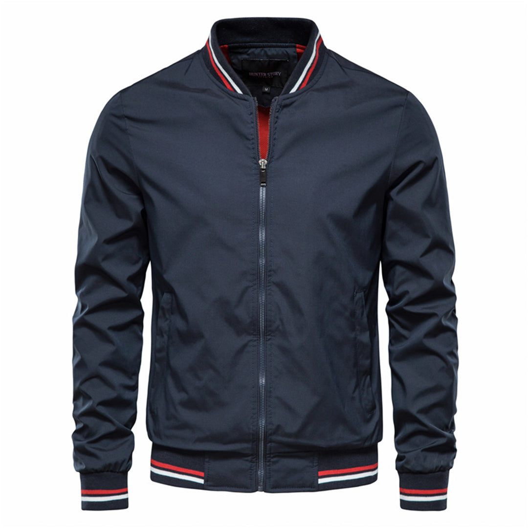 Veste bomber élégante zippée