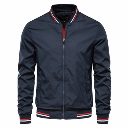 Veste bomber élégante zippée