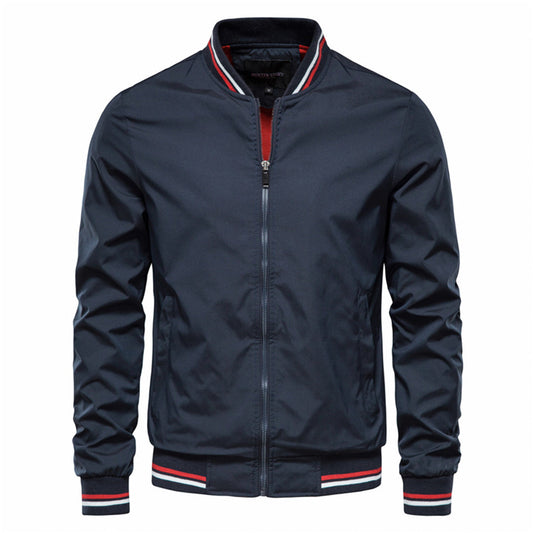 Veste bomber élégante zippée