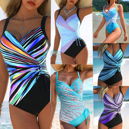 Costume da Bagno Donna Design Slanciato Intero Elegante e Stiloso